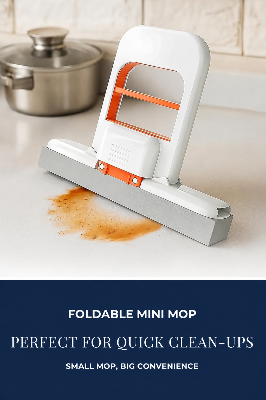 Mini Foldable Desktop Mop For Cleaning